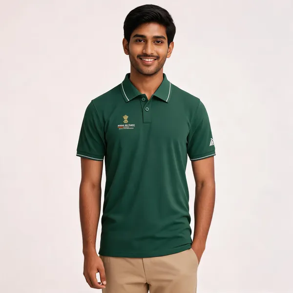 Green_Cotton_Blend_Regular_Fit_Iaf_Legacy_Polo_T-Shirt_For_Men