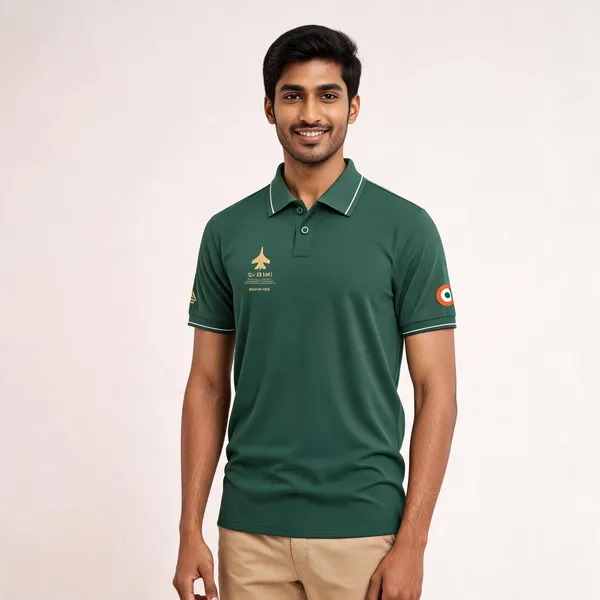 Green_Cotton-Lycra_Regular_Fit_Polo_T-Shirt_For_Men