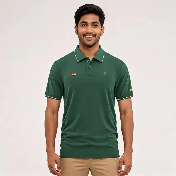 Green_Cotton_Lycra_Regular_Fit_Indian_Army_Polo_T-Shirt_For_Men