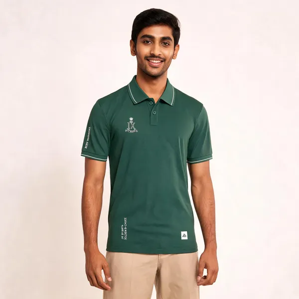 Green_Cotton_Blend_Regular_Fit_Jat_Born_Warrior_Polo_T-Shirt_For_Men