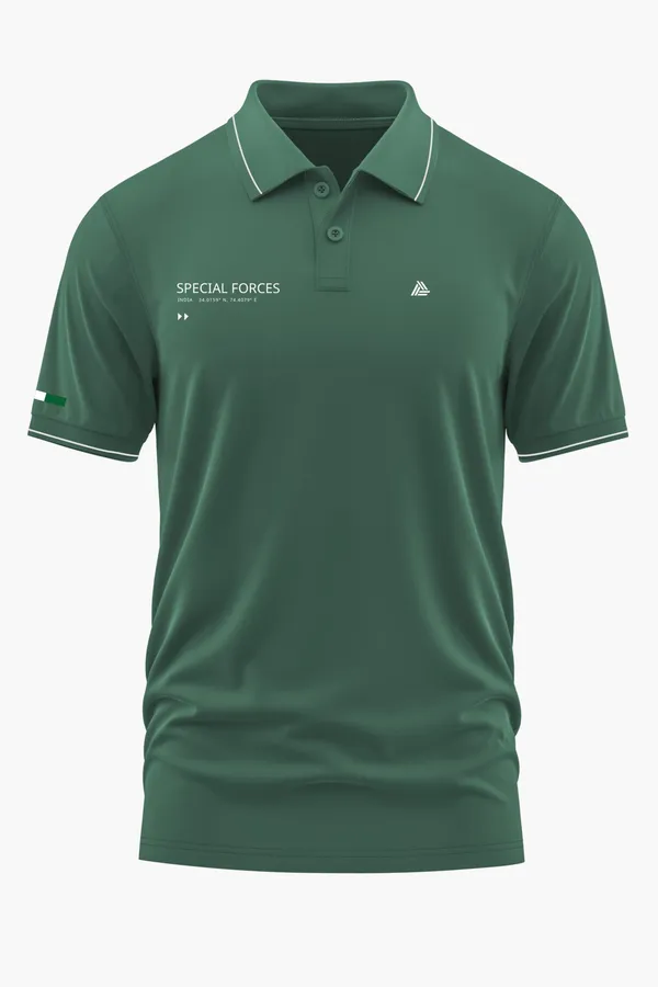 SPECIAL_FORCES_COMMAND_POLO_T-SHIRT_-_Green,_XXL
