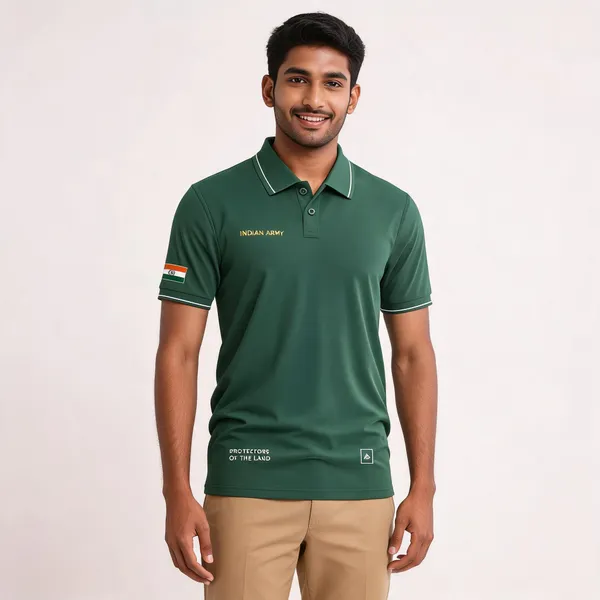 Green_Cotton_Lycra_Regular_Fit_Indian_Army_Polo_T-Shirt_For_Men