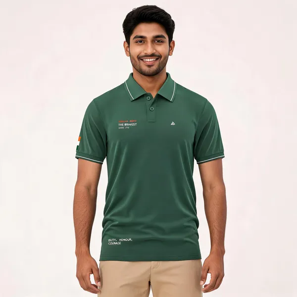 Green_Cotton-Lycra_Regular_Fit_Polo_T-Shirt_For_Men