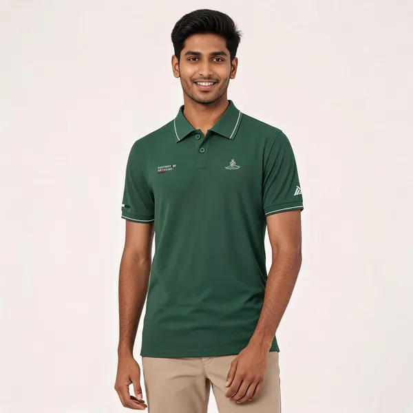 Green_Cotton_Blend_Regular_Fit_Regt._Of_Artillery_Polo_T-Shirt_For_Men