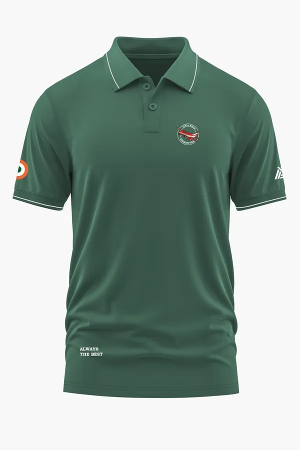 SURYA_KIRAN_AEROBATIC_TEAM_POLO_T-SHIRT_-_Green,_XXL