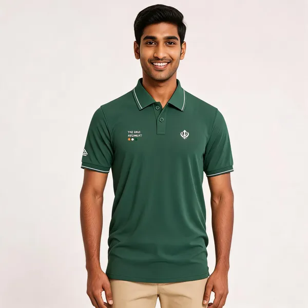 Green_Cotton-Lycra_Regular_Fit_Polo_T-Shirt_For_Men