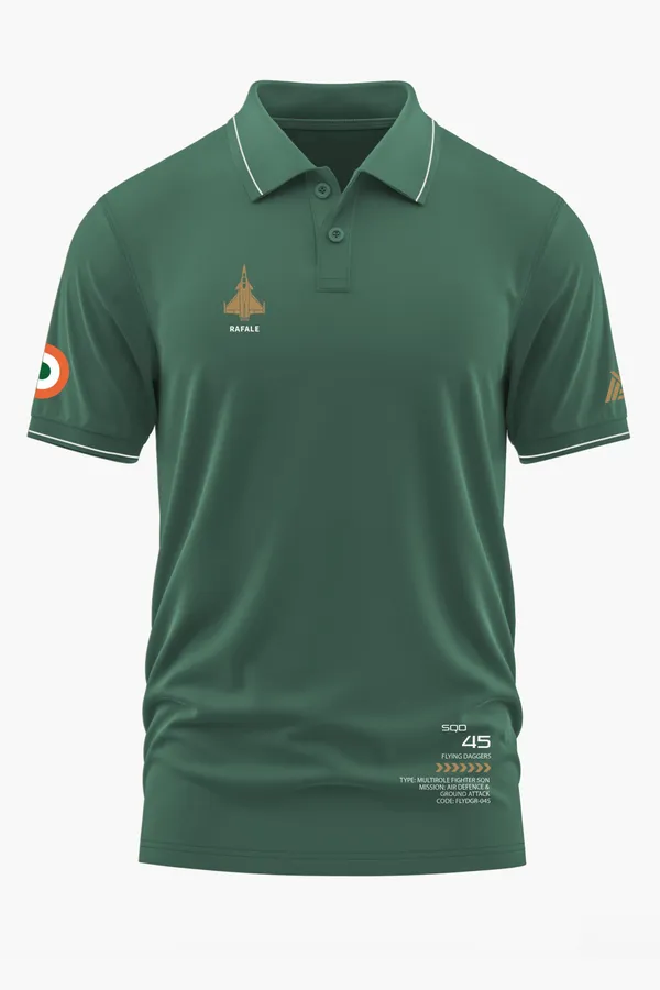 RAFALE_GOLDEN_ARROWS_COTTON_T-SHIRT_-_Green,_XXL