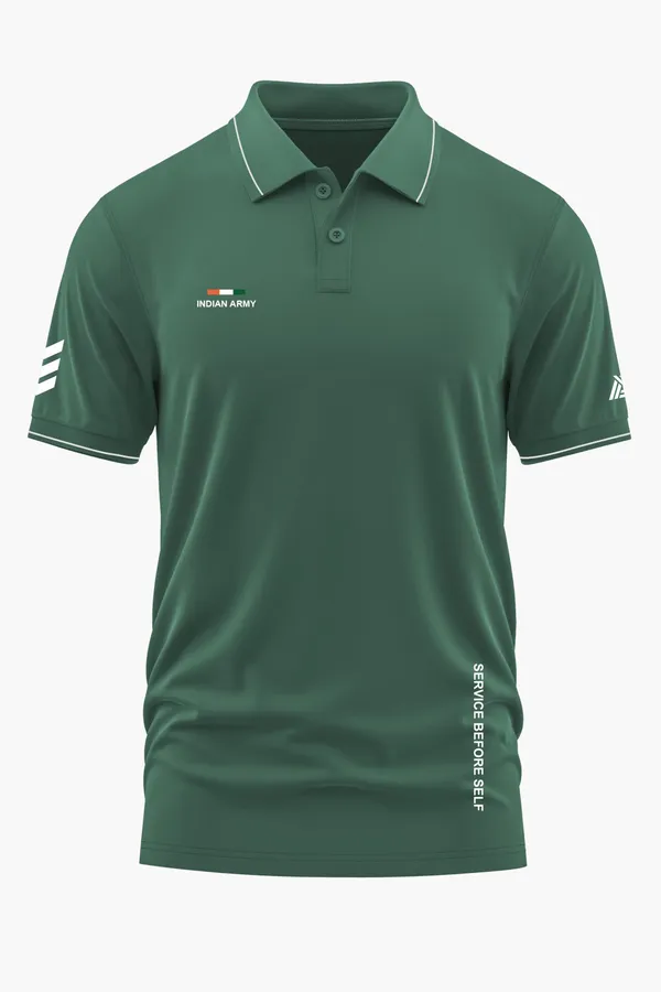 ARMY_CODE_OF_HONOUR_POLO_T-SHIRT_-_Green,_XXL