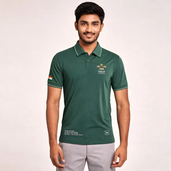 Green_Cotton_Blend_Regular_Fit_Para_Sf_The_Few_Who_Dare_Polo_T-Shirt_For_Men