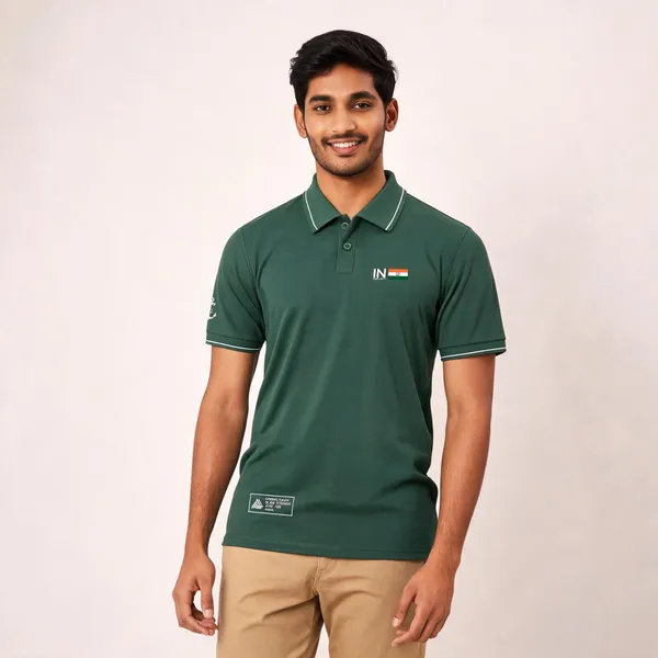 Green_Cotton-Lycra_Regular_Fit_Polo_T-Shirt_For_Men