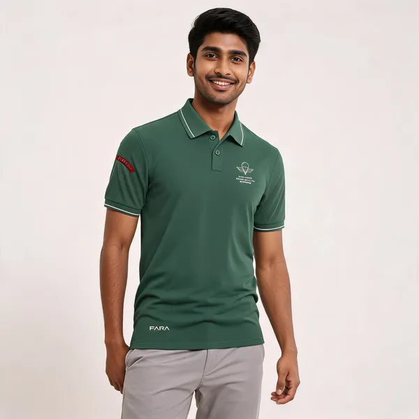 Green_Cotton_Regular_Fit_Para_Elite_Core_Polo_T-Shirt_For_Men