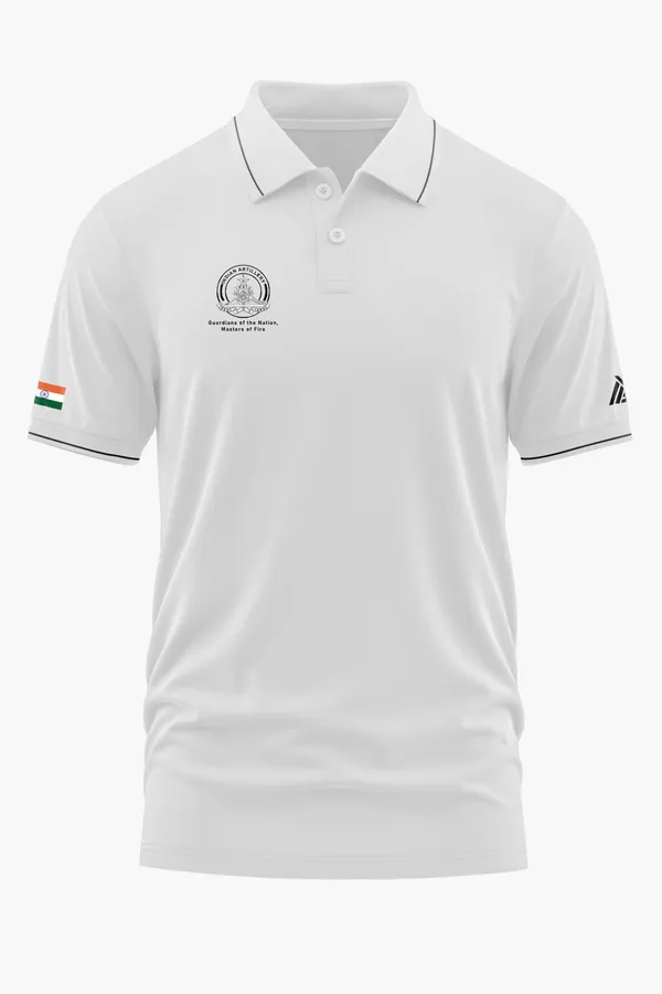 ARTILLERY_ELITE_EDITION_POLO_T-SHIRT_-_White,_XXL