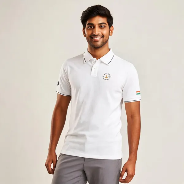 White_Cotton-Lycra_Regular_Fit_Polo_T-Shirt_For_Men