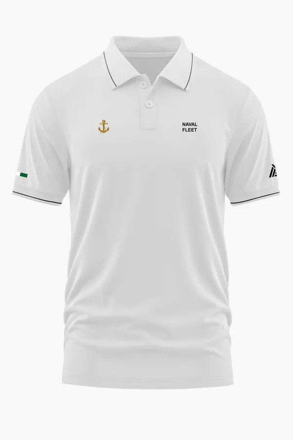 NAVAL_FLEET_POLO_T-SHIRT_-_White,_XXL