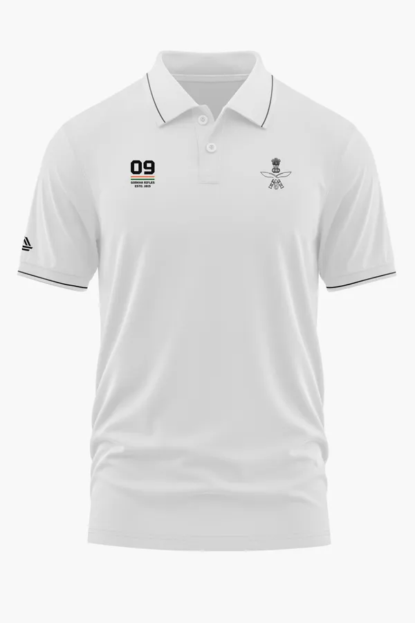 9TH_GORKHA_RIFLES_POLO_T-SHIRT_-_White,_XXL