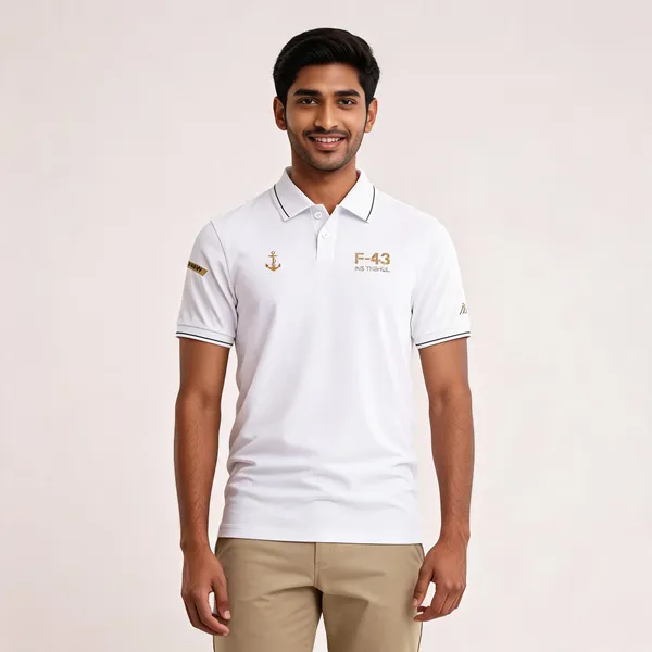 White_Cotton_Blend_Regular_Fit_Ins_Trishul_Polo_T-Shirt_For_Men
