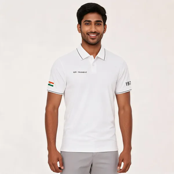 White_Cotton-Lycra_Regular_Fit_Polo_T-Shirt_For_Men