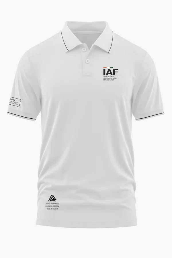 FLYING_DAGGERS_RAFAFLE_UNIT_POLO_T-SHIRT_-_White,_XXL