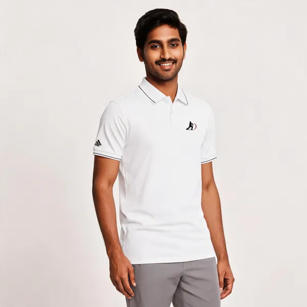 White_Cotton-Lycra_Regular_Fit_Cover_Drive_Polo_T-Shirt_For_Men