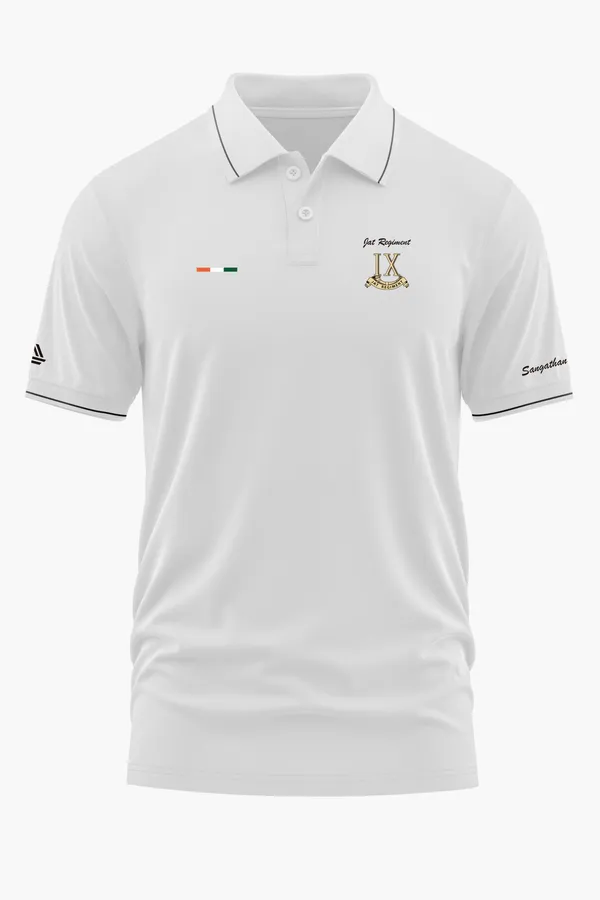 JAT_REGIMENT_HONOUR_POLO_T-SHIRT_-_White,_XXL