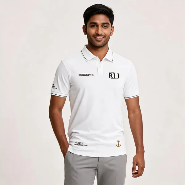 White_Cotton-Lycra_Regular_Fit_Polo_T-Shirt_For_Men