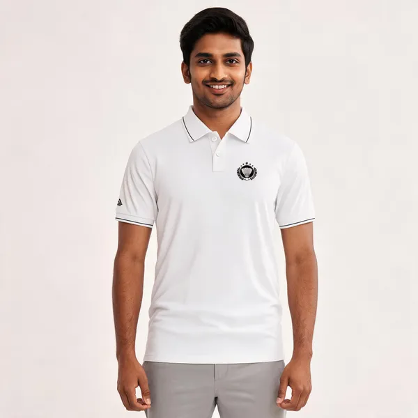 White_Cotton_Regular_Fit_Shuttle_Crest_Polo_T-Shirt_For_Men