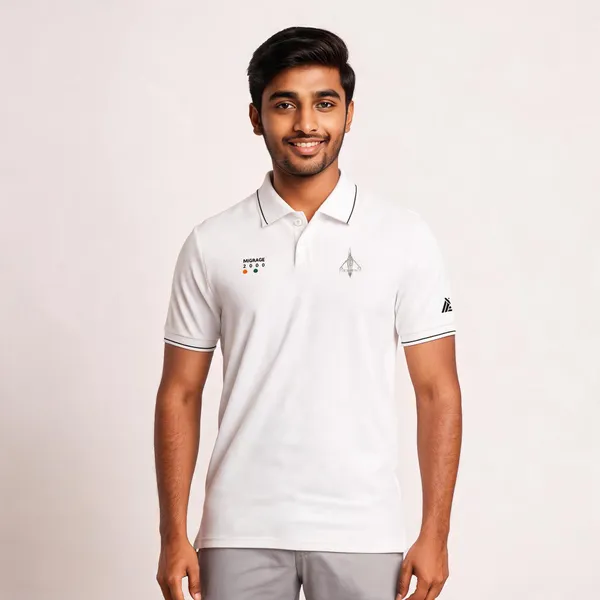 White_Cotton_Blend_Regular_Fit_Mirage_2000_Polo_T-Shirt_For_Men