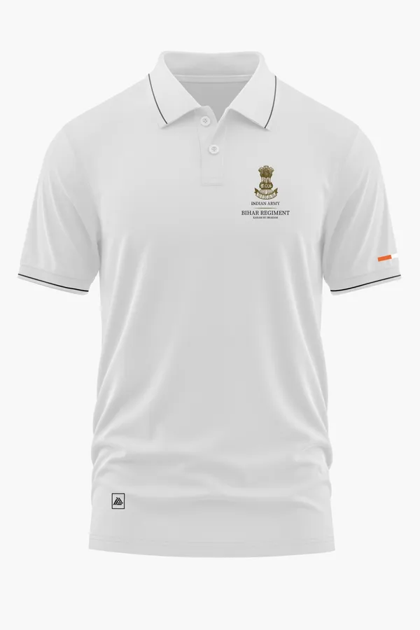 BIHAR_REGIMENT_POLO_T-SHIRT_-_White,_XXL