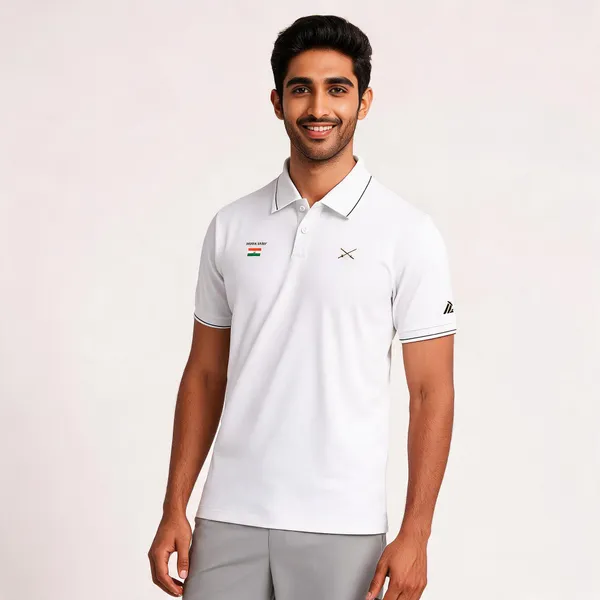 White_Cotton_Lycra_Regular_Fit_Indian_Army_Pride_Polo_T-Shirt_For_Men