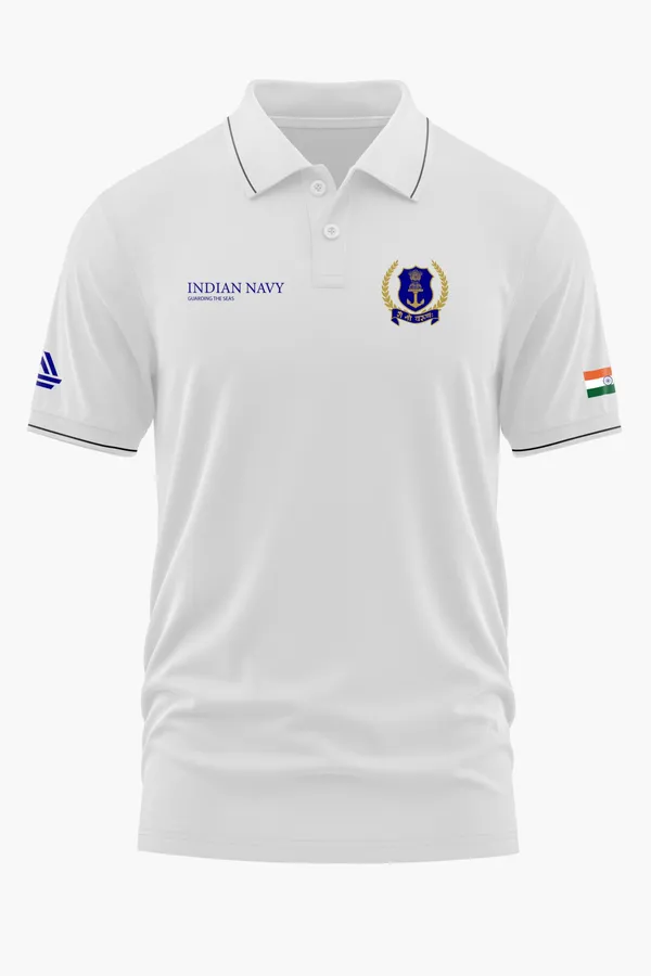 NAVAL_ELITE_CASUAL_POLO_T-SHIRT_-_White,_XXL