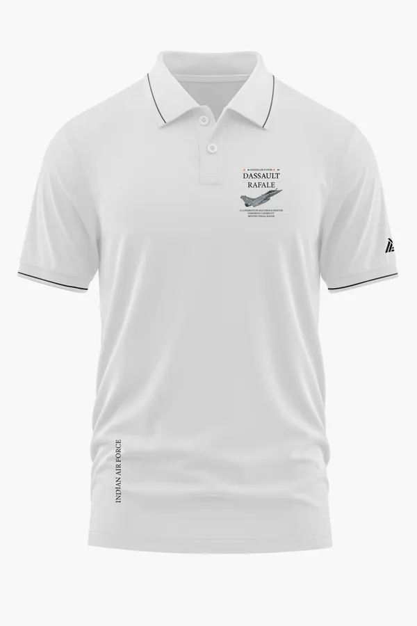 DASSAULT_RAFALE_STRIKE_POLO_T-SHIRT_-_White,_XXL