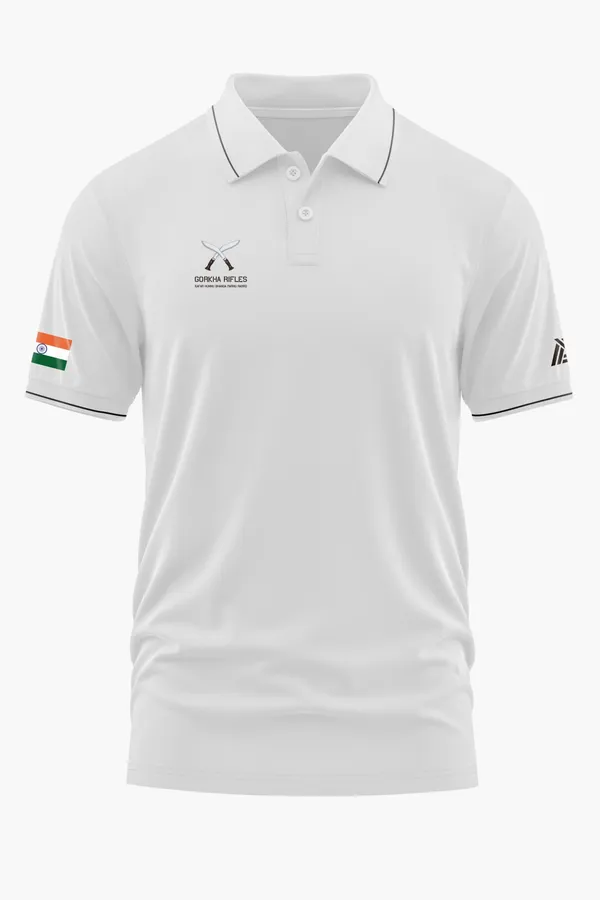 GORKHA_RIFLES_POLO_T-SHIRT_-_White,_XXL