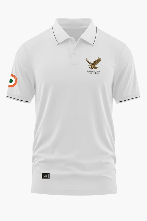 IAF_WINGS_OF_HONOUR_POLO_T-SHIRT_-_White,_XXL