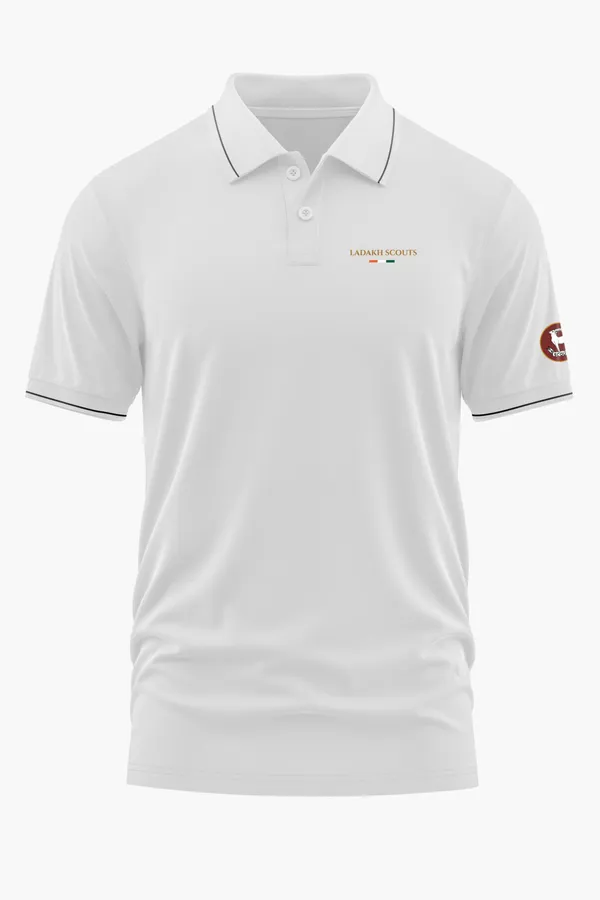 LADAKH_SCOUTS_POLO_T-SHIRT_-_White,_XXL