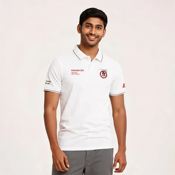 White_Cotton_Blend_Regular_Fit_Shadow_Ops_Polo_T-Shirt_For_Men