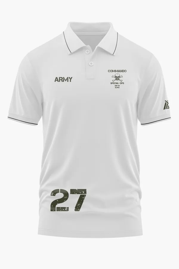 COMMANDO_SPECIAL_OPS_POLO_T-SHIRT_-_White,_XXL