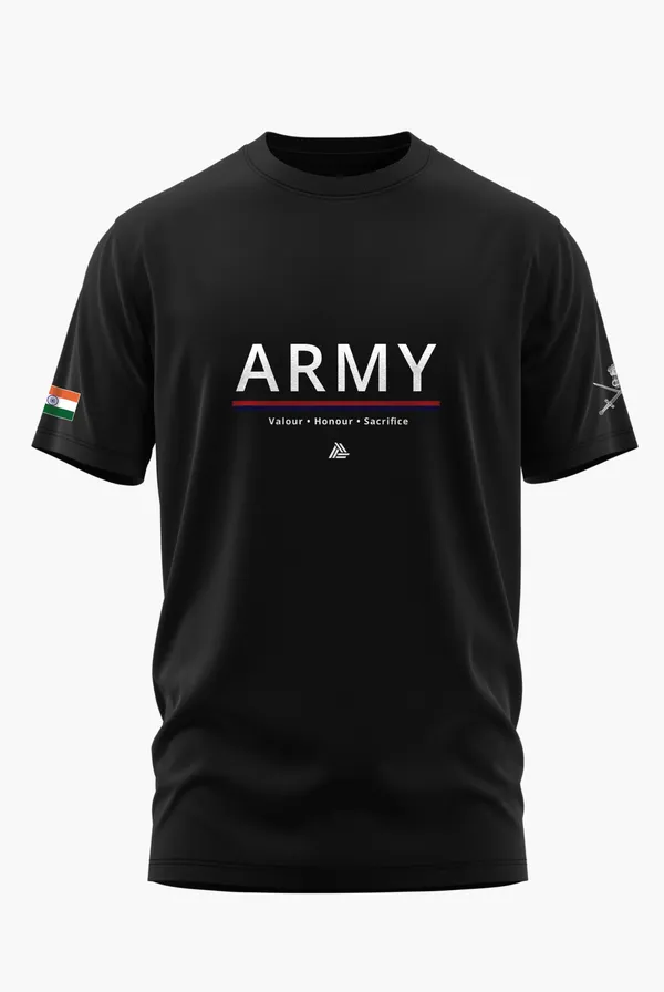 INDIAN_ARMY_VALOUR_COTTON_T-SHIRT_-_Black,_XL