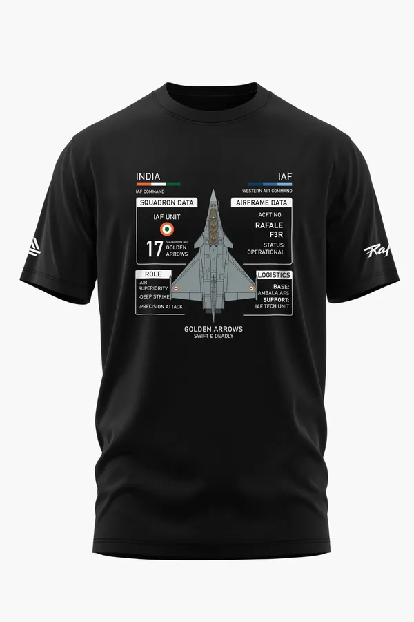 RAFALE_LEGACY_COTTON_T-SHIRT_-_Black,_XXL