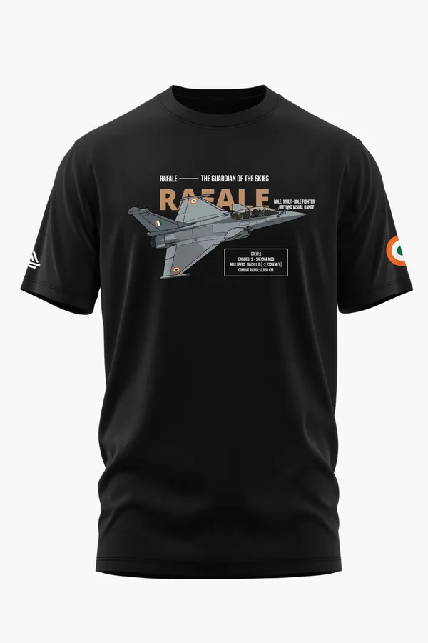 RAFALE_GUARDIAN_COTTON_T-SHIRT_-_Black,_XXL