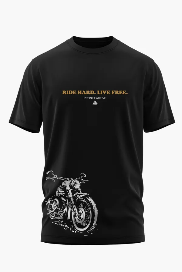 RIDE_HARD_LIVE_FREE_COTTON_T-SHIRT_-_Black,_XL