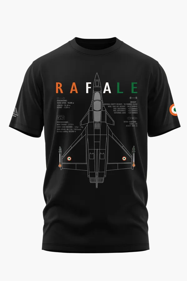 RAFALE_ELITE_COTTON_T-SHIRT_-_Black,_XXL