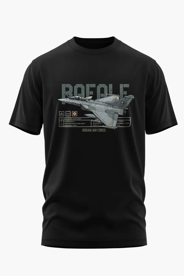 RAFALE_FORCE_COTTON_T-SHIRT_-_Black,_XXL