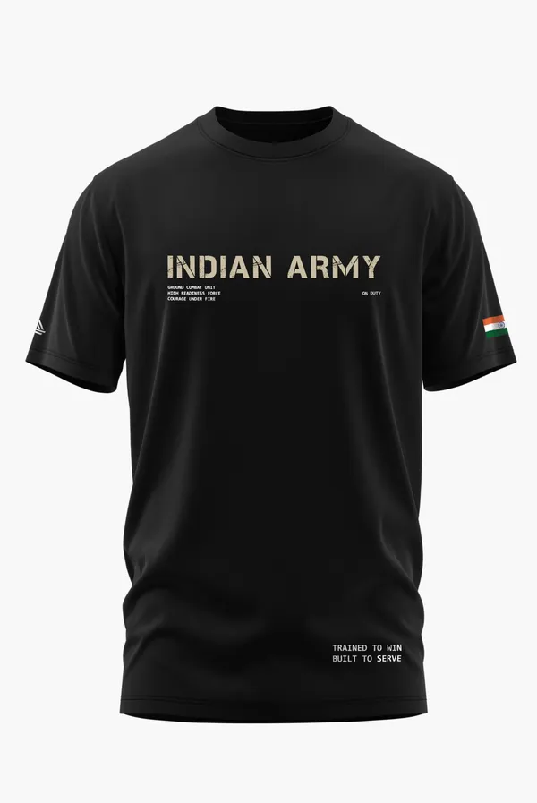INDIAN_ARMY_SERVICE_COTTON_T-SHIRT_-_Black,_XXL