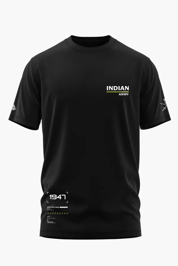 SERVE_WITH_PRIDE_-_INDIAN_ARMY_COTTON_T-SHIRT_-_Black,_XL
