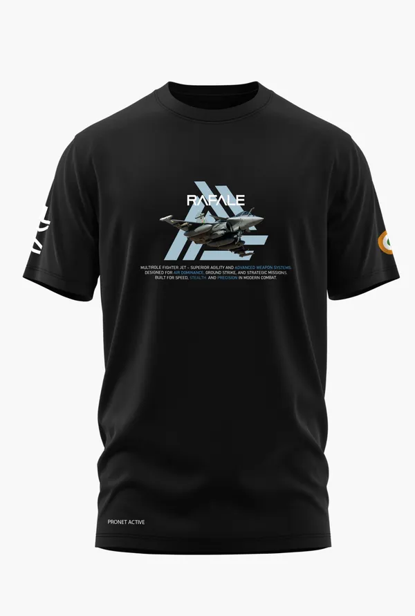 RAFALE_AIR_SUPERIORITY_COTTON_T-SHIRT_-_Black,_XL