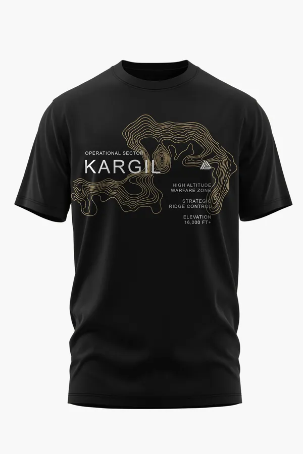 KARGIL_RIDGE_COTTON_T-SHIRT_-_Black,_XXL