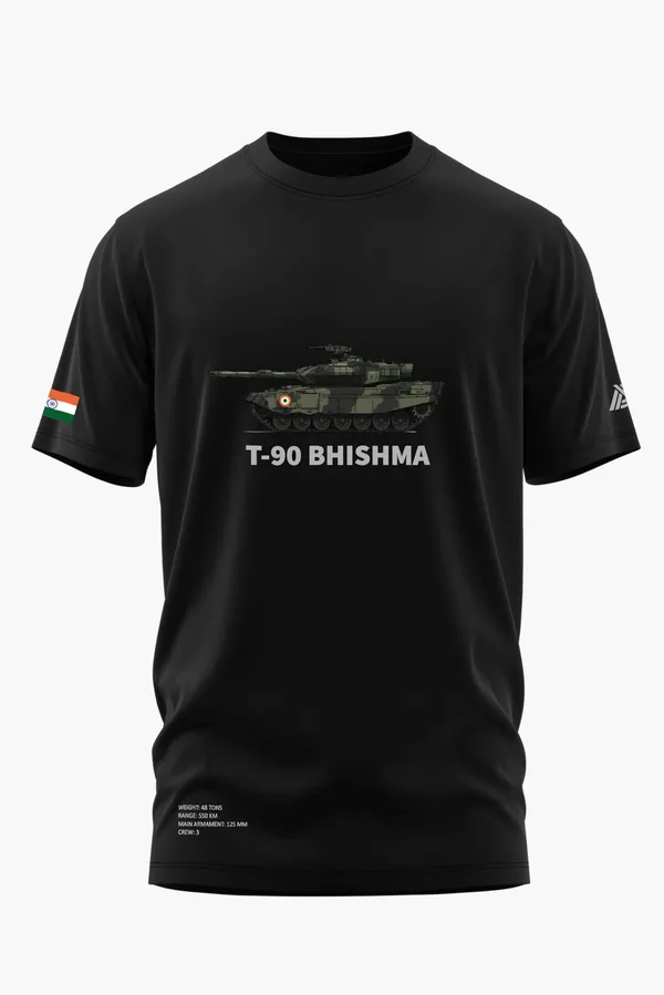 T-90_BHISHMA_IRON_DOMINANCE_COTTON_T-SHIRT_-_Black,_XL