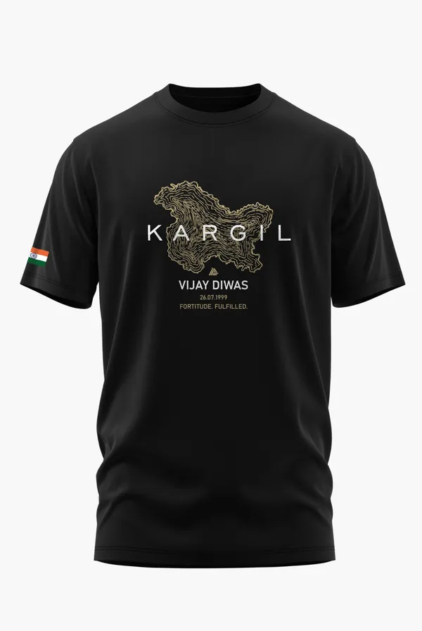 KARGIL_VIJAY_DIWAS_HONOUR_COTTON_T-SHIRT_-_Black,_XL