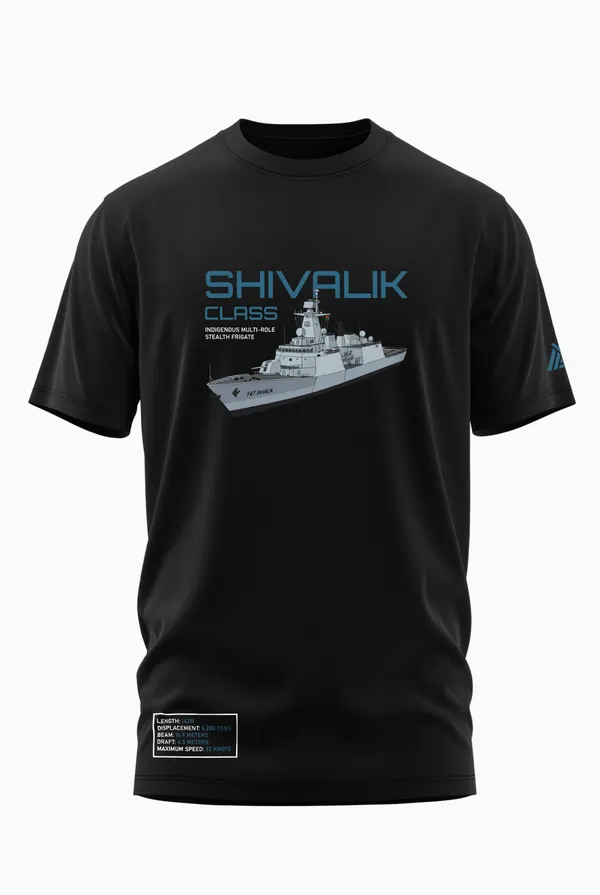 SHIVALIK_CLASS_COTTON_T-SHIRT_-_Black,_XXL