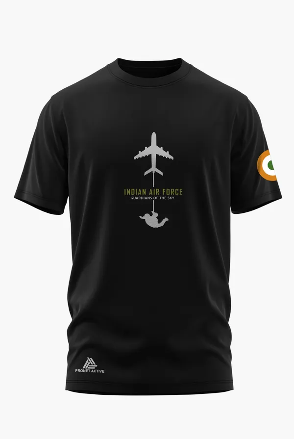 IAF_COMBAT_DROP_COTTON_T-SHIRT_-_Black,_XL